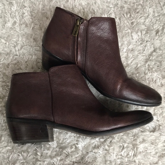 Sam Edelman Shoes - Sam Edelman Dark Leather Boots